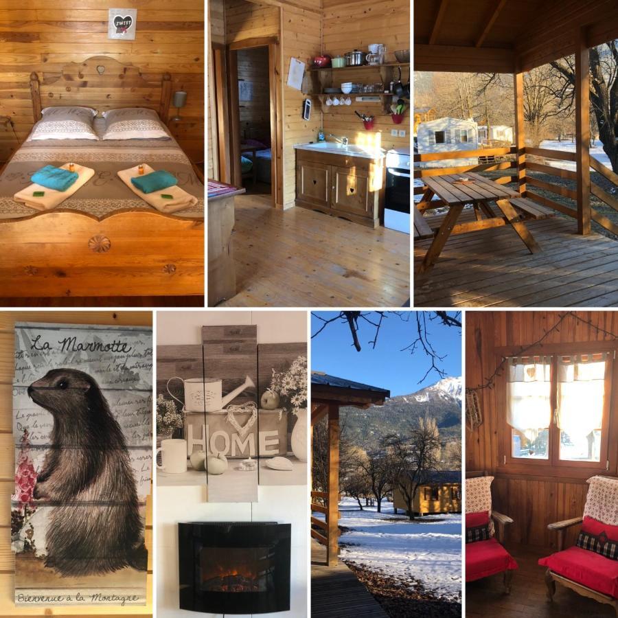 Camping, Hotel De Plein Air Les Cariamas Chateauroux-les-Alpes Eksteriør bilde