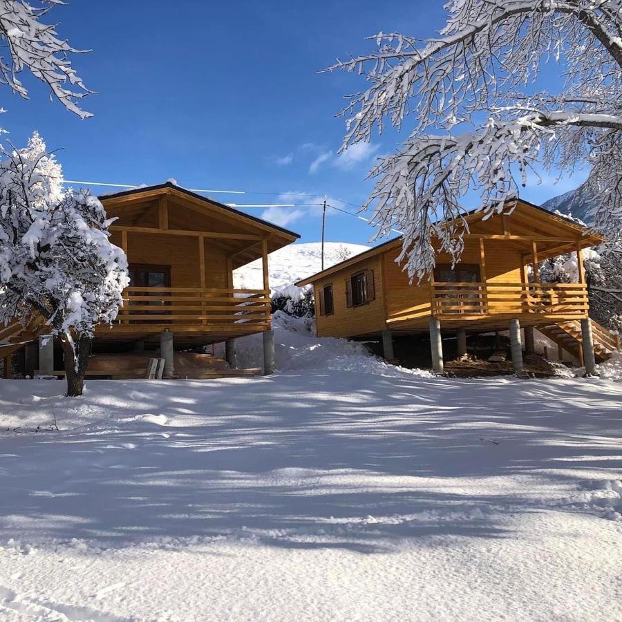 Camping, Hotel De Plein Air Les Cariamas Chateauroux-les-Alpes Eksteriør bilde